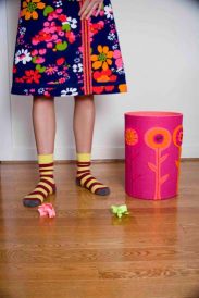 Create a Flower Wastepaper Basket Image